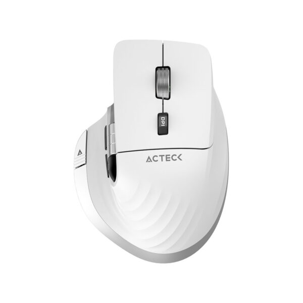 MOUSE INALAMBRICO ACTECK (AC-936194) VIRTUOS PRO MI780,RF USB,BT,OPTICO,3200 DPI,RECARGABLE,BLANCO - Imagen 2