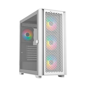 GABINETE BALAM RUSH (BR-938808) CARBONO TWIN MATE 7000,ATX,1*USB 3.0,DOBLE PANEL,4 FAN,BLANCO