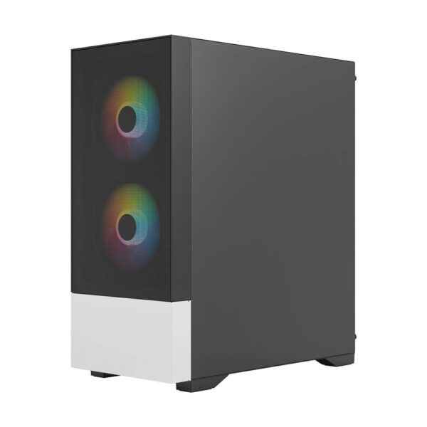 GABINETE BALAM RUSH (BR-938914) NITROX AIRCOOL 5500 ABW,ATX,1*USB 3.0,FRENTE MALLA,BLANCO - Imagen 3