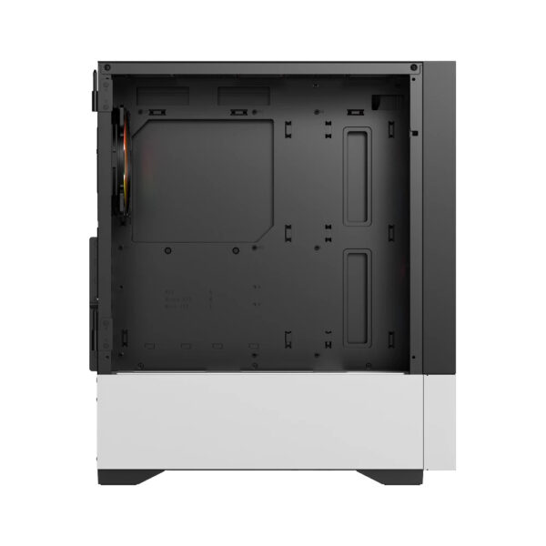 GABINETE BALAM RUSH (BR-938914) NITROX AIRCOOL 5500 ABW,ATX,1*USB 3.0,FRENTE MALLA,BLANCO - Imagen 5