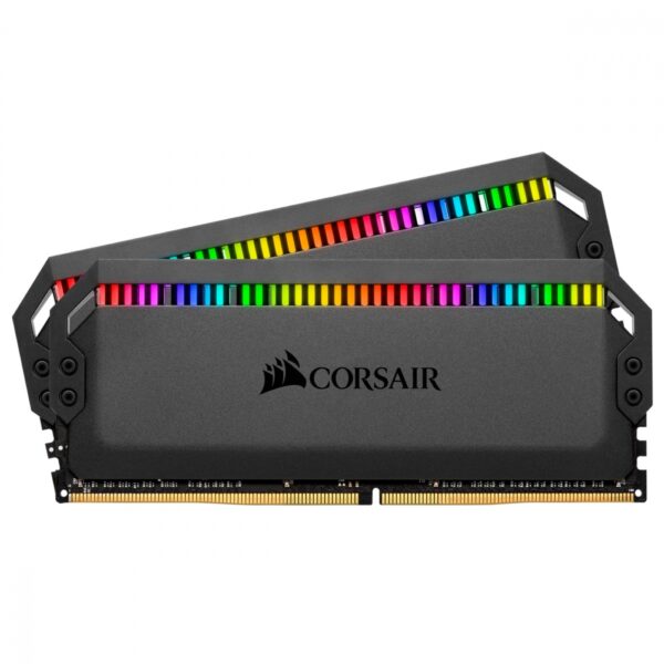MEMORIA DIMM DDR4 CORSAIR (CMT16GX4M2C3200C16) 16G 3200MHZ (2X8GB) DOMINATOR PLATINUM RGB NEGRO CL16 - Imagen 3