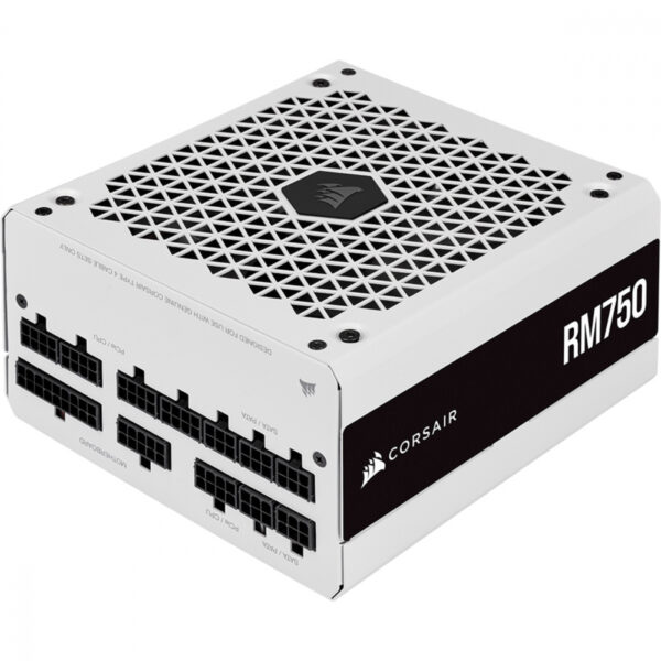 FUENTE DE PODER CORSAIR (CP-9020231-NA) RM750 750W FULL MODULAR, BLANCA, 80 PLUS GOLD