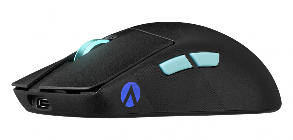 MOUSE INALAMBRICO ASUS (P713 ROG HARPE ACE AIM LAB EDITION/BLK) 36000PPP,USB 2.0,RF2.4GHZ,NEGRO - Imagen 4