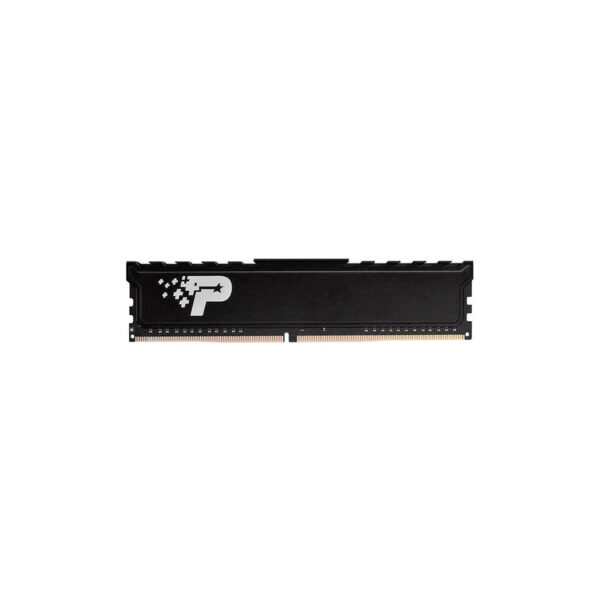 MEMORIA DIMM DDR4 PATRIOT (PSP416G266681H1) SIGNATURE PREMIUM 16GB 2666MHZ, BLACK HEATSINK,CL19