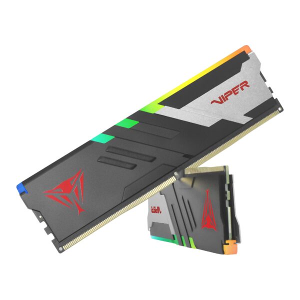 MEMORIA DIMM DDR5 PATRIOT (PVVR532G560C36K) VIPER VENOM 32GB (2X16GB) 5600MHZ, ECC, CL36, XMP, RGB