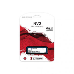 UNIDAD SSD M.2 KINGSTON 250GB (SNV2S/250G) NV2, PCIE 4.0, NVME, 2280
