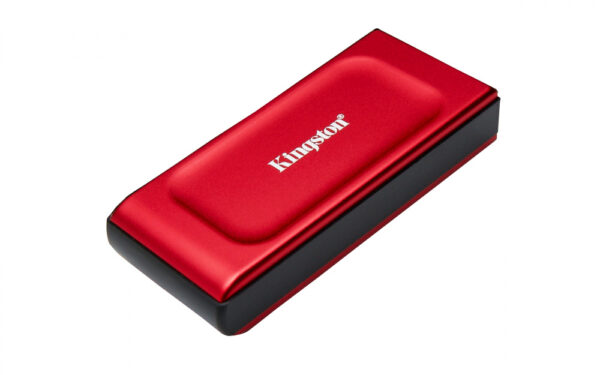 UNIDAD SSD EXTERNO KINGSTON 1TB (SXS1000R/1000G) XS1000, 3.2 TIPO C,ROJO - Imagen 2