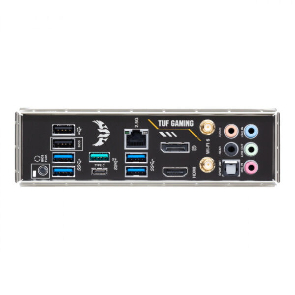 MOTHERBOARD ASUS (TUF GAMING B550-PLUS WIFI II) SOCKET AM4,4*DDR4,HDMI,DP,PCIE-4.0,ATX - Imagen 5