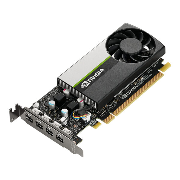 TARJETA DE VIDEO PNY (VCNT1000-PB) QUADRO T1000, 4GB GDDR6, 128BIT, PCI-E 4.0, 4*MDP