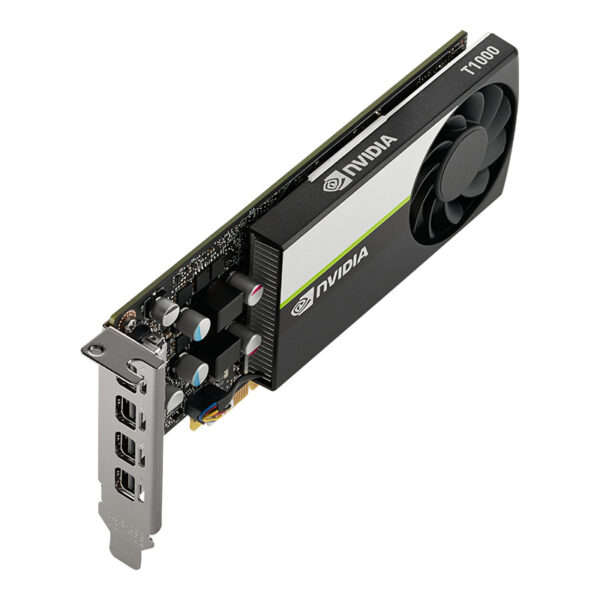 TARJETA DE VIDEO PNY (VCNT1000-PB) QUADRO T1000, 4GB GDDR6, 128BIT, PCI-E 4.0, 4*MDP - Imagen 2