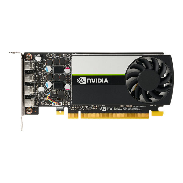 TARJETA DE VIDEO PNY (VCNT1000-PB) QUADRO T1000, 4GB GDDR6, 128BIT, PCI-E 4.0, 4*MDP - Imagen 3
