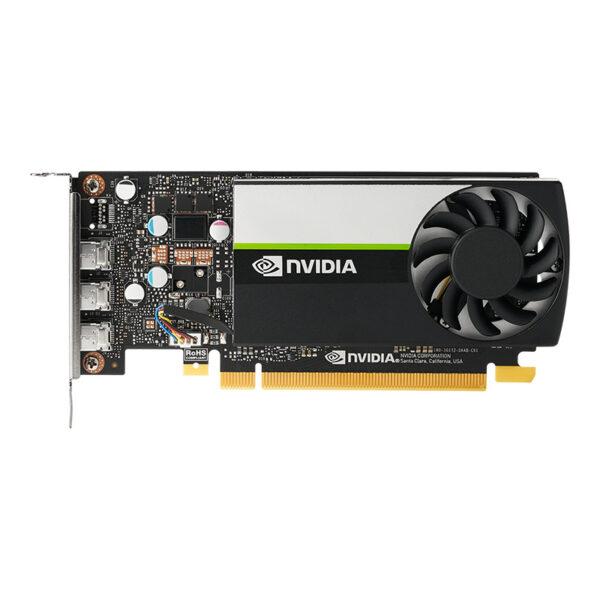 TARJETA DE VIDEO PNY (VCNT4004GB-PB) QUADRO T400,4GB GDDR6,64BIT,PCI-E 3.0,3*MINI DISPLAYPORT - Imagen 2