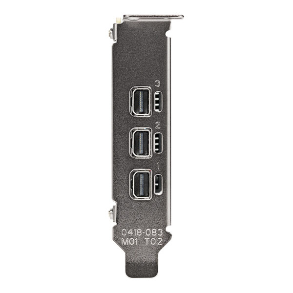 TARJETA DE VIDEO PNY (VCNT4004GB-PB) QUADRO T400,4GB GDDR6,64BIT,PCI-E 3.0,3*MINI DISPLAYPORT - Imagen 5
