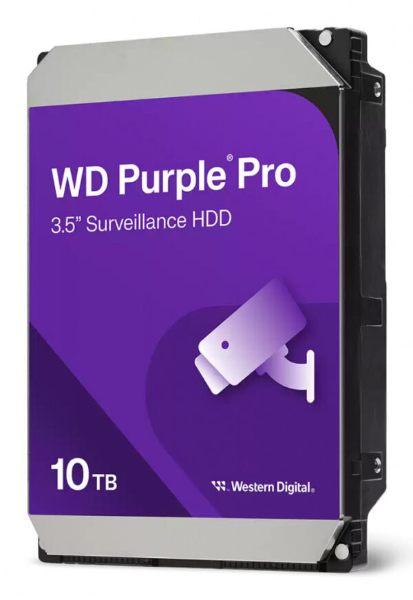 DISCO DURO WD 3.5" 10TB (WD102PURP) PURPLE PRO, 7200 RPM, 512MB, SATA3
