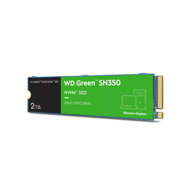 UNIDAD SSD M.2 WD 2TB (WDS200T3G0C) GREEN SN350, PCIE 3.0, NVME, 2280 - Imagen 3