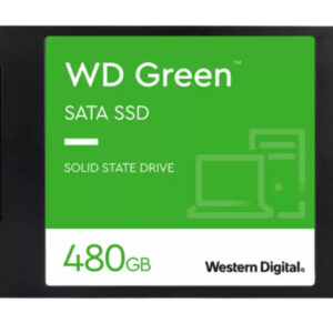 UNIDAD SSD 2.5" WD 480GB (WDS480G3G0A) GREEN, SATA3, 7MM