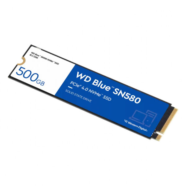UNIDAD SSD M.2 WD 500GB (WDS500G3B0E) BLUE SN580, PCIE 4.0, NVME, 3D NAND, 2280 - Imagen 2