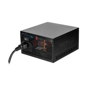 FUENTE DE PODER YEYIAN (YFG-85031-01) 850W, MODULAR, 80PLUS ORO, VENTILADOR DE 140 MM, NEGRO