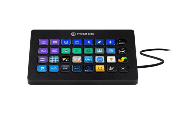 TECLADO P/STREAMING ELGATO (10GAT9901) STREAM DECK XL,32 TECLAS LCD,NEGRO - Imagen 2