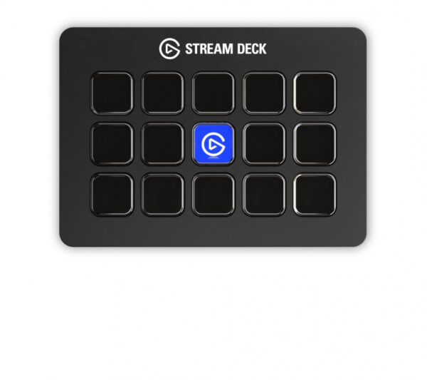 TECLADO P/STREAMING ELGATO (10GBA9901) STREAM DECK MK.2,15 TECLAS,LCD,NEGRO - Imagen 2