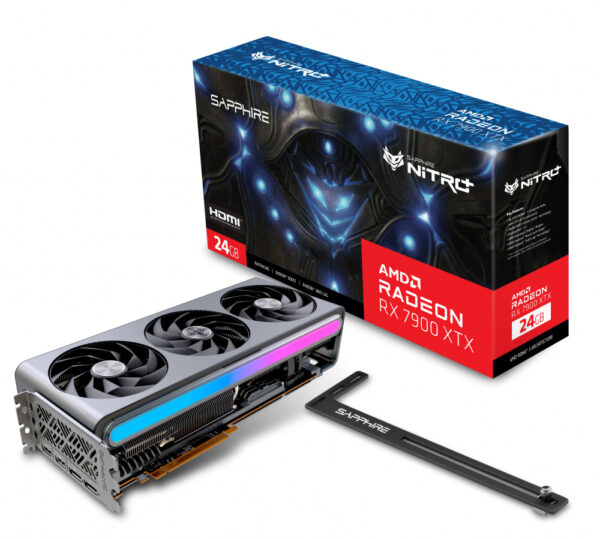 TARJETA DE VIDEO SAPPHIRE (11322-01-40G) NITRO+ RADEON RX 7900 XTX VAPOR-X, 24GB GDDR6, 2*DP, 2*HDMI