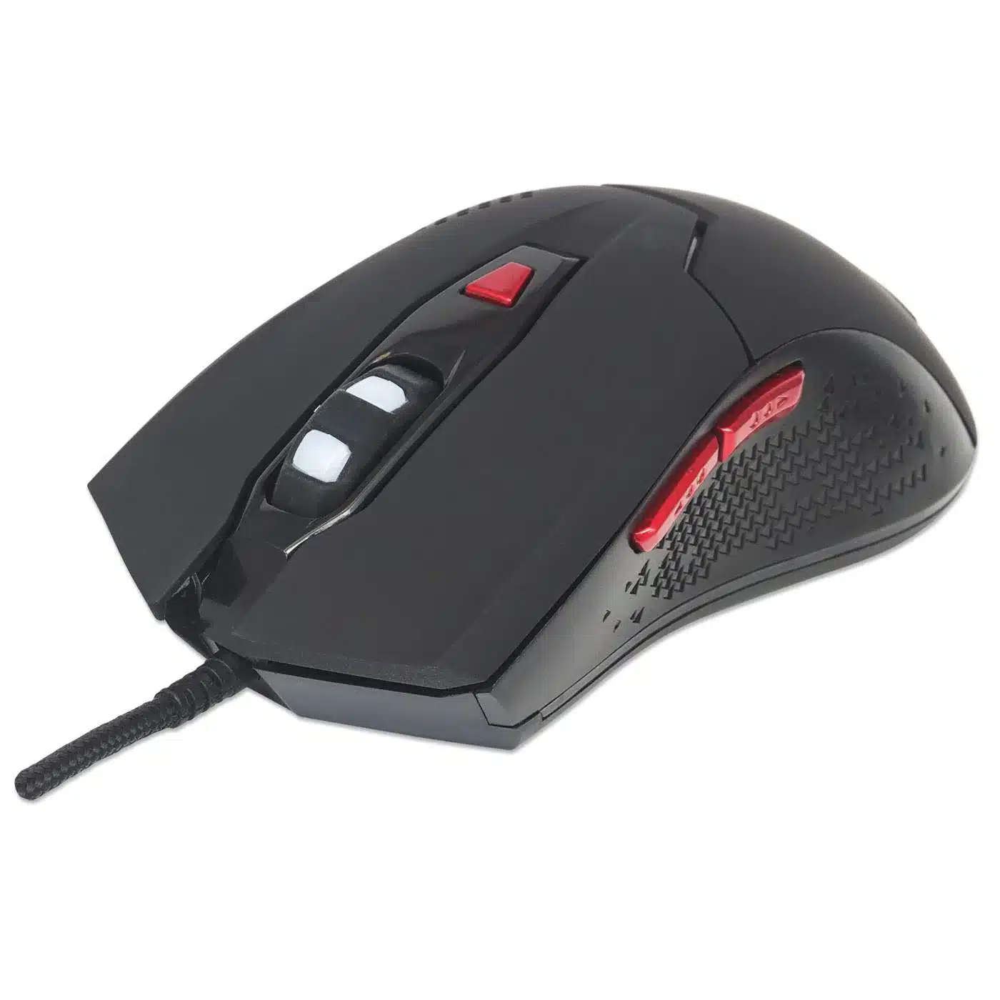 MOUSE OPTICO GAMING NEGRO DPI AJUSTABLES LUZ LED MANHATTAN 176071 - Imagen 3