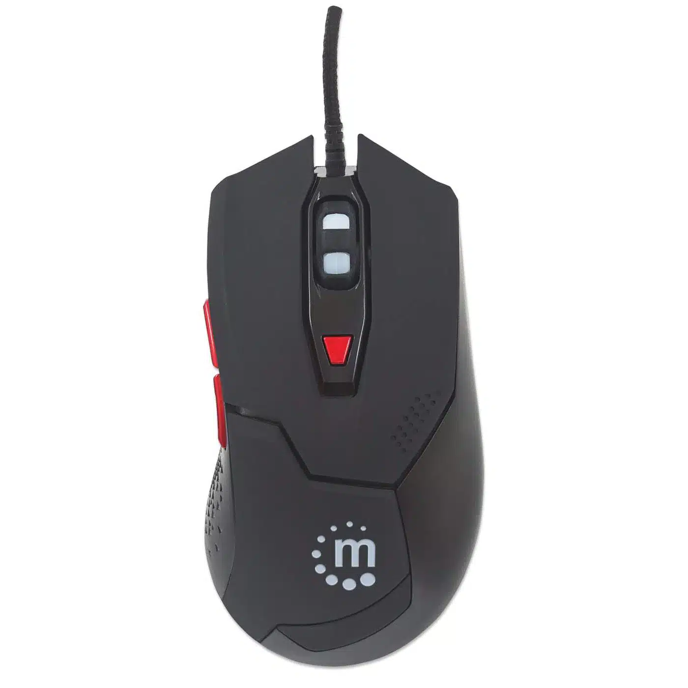 MOUSE OPTICO GAMING NEGRO DPI AJUSTABLES LUZ LED MANHATTAN 176071 - Imagen 2