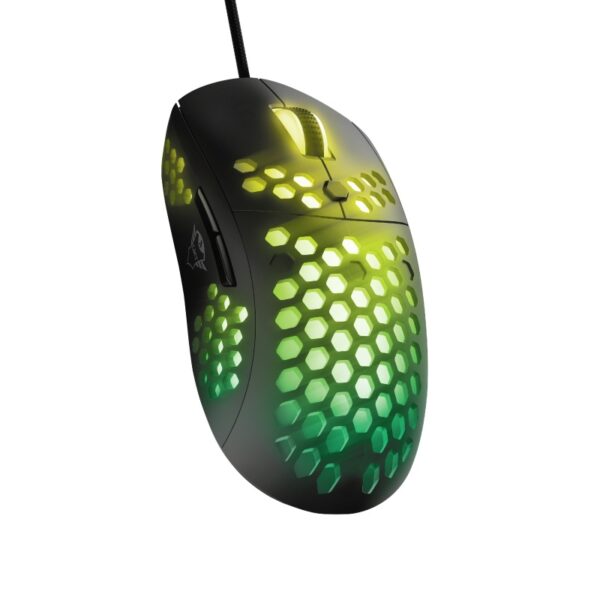 MOUSE TRUST GXT (23758) 960 GRAPHIN ULTRA-LIGHTWEIGHT GAMING MOUSE CARCASA PERFORADA - Imagen 2