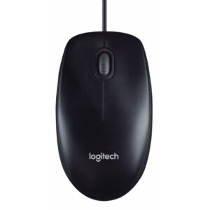 MOUSE LOGITECH M90 OPTICO USB 1,000 DPI BLACK (910-004053)