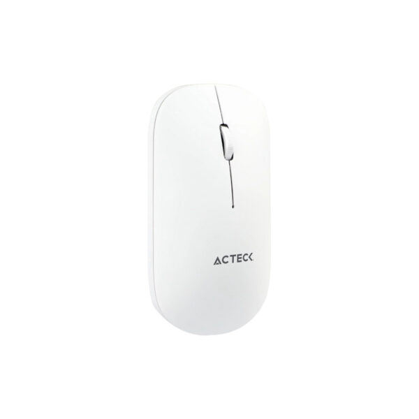 KIT TECLADO Y MOUSE INALAMBRICO ACTECK (AC-936262) SILK MK720,RF USB,BT,4000 DPI,100 TEC,BLANCO - Imagen 4