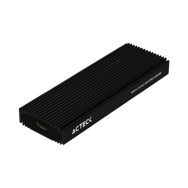 GABINETE P/SSD M.2 ACTECK (AC-936453) ARMOR PRO HC660,MAX 4TB,USB 3.1-USB C,NEGRO