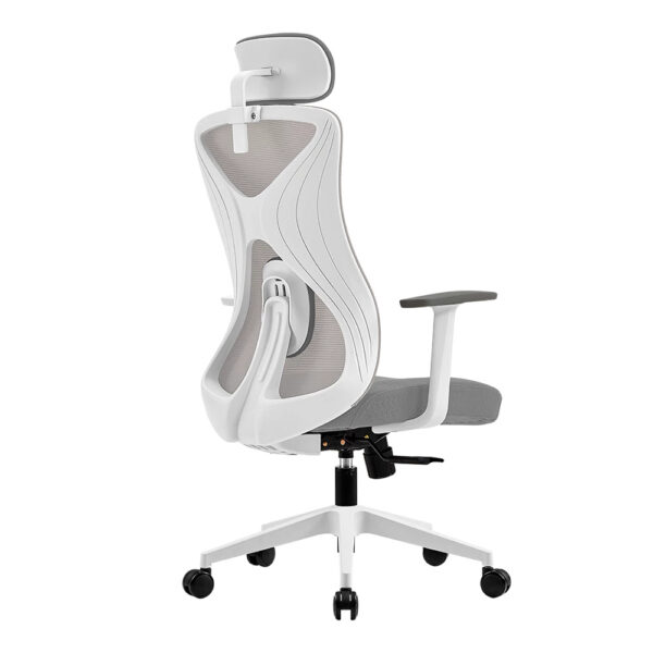 SILLA ERGONOMICA ACTECK (AC-937245) FLOE PRO EC737,INCLINACION 135,PESO 120KG,PISTON CLASE 4,BLANCO - Imagen 3