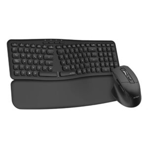 KIT TECLADO Y MOUSE INALAMBRICO ACTECK (AC-939867) ULTRA CONFORT MK650,USB RF,100 TEC,1600 DPI,NEGRO