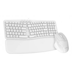 KIT TECLADO Y MOUSE INALAMBRICO ACTECK (AC-939874) ULTRA CONFORT MK650,USB RF,100 TEC,1600 DPI,BLANC