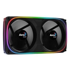 VENTILADOR AEROCOOL ASTRO 24 ARGB, 240MM, 1000RPM