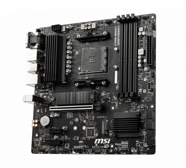 MOTHERBOARD MSI (B550M PRO-VDH) SOCKETAM4,4*DDR4 4400,HDMI,DP, VGA, PCI-E 4.0, MICRO ATX - Imagen 3