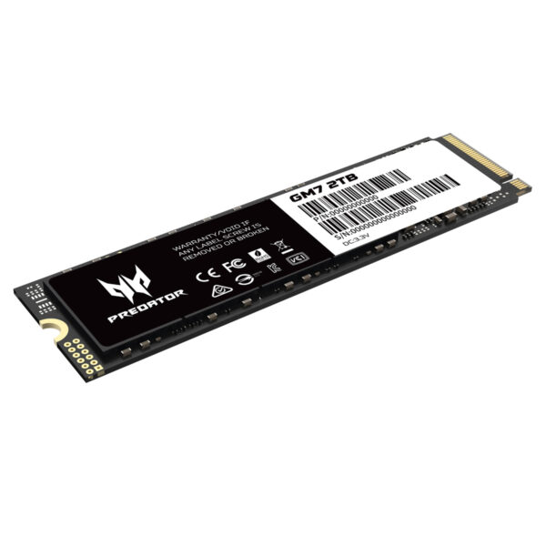 UNIDAD SSD M.2 PREDATOR 2TB (BL.9BWWR.119) GM7, 7200 MB/S