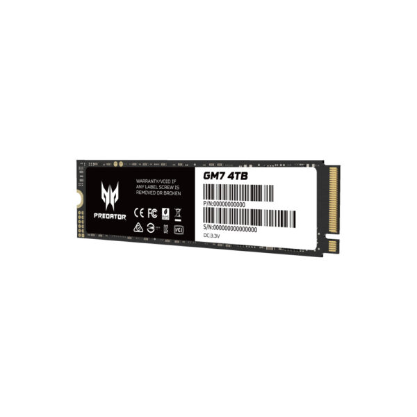 UNIDAD SSD M.2 PREDATOR 4TB (BL.9BWWR.120) GM7, 7200 MB/S - Imagen 3