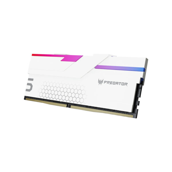 MEMORIA DIMM DDR5 PREDATOR (BL.9BWWR.423) HERMES, RGB, GAMING, 64GB (2X32GB), BLANCO, 6400 MTS, CL32 - Imagen 2