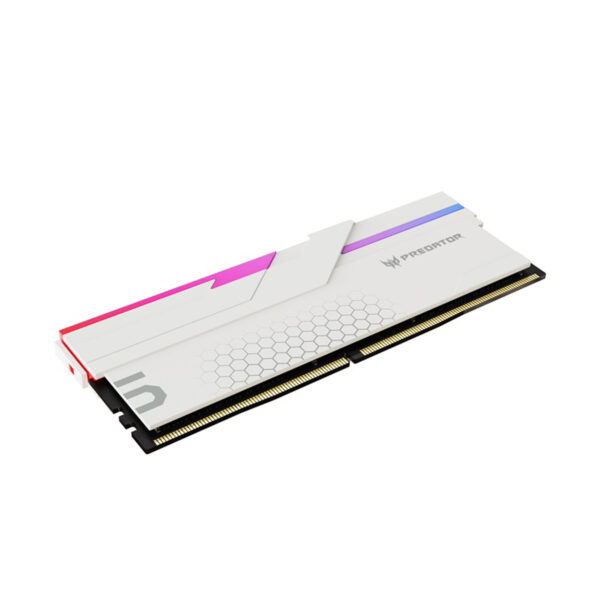 MEMORIA DIMM DDR5 PREDATOR (BL.9BWWR.423) HERMES, RGB, GAMING, 64GB (2X32GB), BLANCO, 6400 MTS, CL32 - Imagen 3