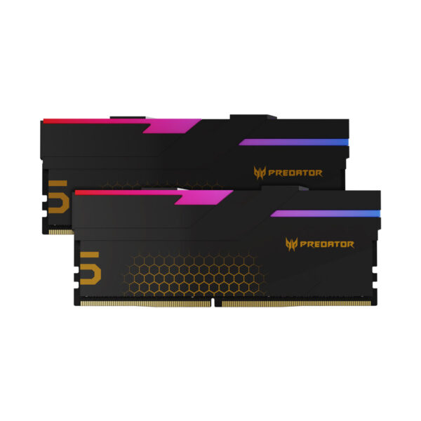 MEMORIA DIMM DDR5 PREDATOR (BL.9BWWR.424) HERMES, RGB, GAMING, 64GB (2X32GB), NEGRO, 6400 MTS, CL32