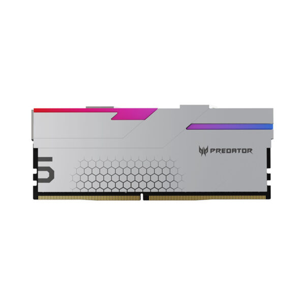 MEMORIA DIMM DDR5 PREDATOR (BL.9BWWR.425) HERMES, RGB, GAMING, 64GB (2X32GB), PLATA, 6400 MT/S, CL32 - Imagen 2