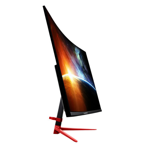 MONITOR 27" BALAM RUSH (BR-932448) MTX27C,EARTH,1920X1080,165HZ,HDMI,DISPLAYPORT+AUDIO+DC,CURVO,NEGR - Imagen 2