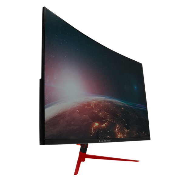 MONITOR 27" BALAM RUSH (BR-932448) MTX27C,EARTH,1920X1080,165HZ,HDMI,DISPLAYPORT+AUDIO+DC,CURVO,NEGR - Imagen 3