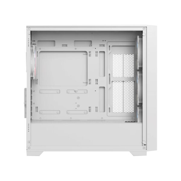 GABINETE BALAM RUSH (BR-938785) CARBONO TWIN MATE 8000,MICRO ATX,1*USB 3.0,DOBLE PANEL,4 FAN,BLANCO - Imagen 5