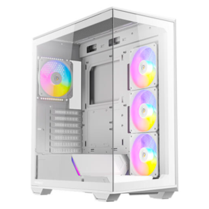 GABINETE ANTEC (C3 ARGB WHITE) CONSTELLATION C3 ATX,CRISTAL,S/FUENTE,4*FAN,1*USB-C,1*USB 3.0,BLANCO