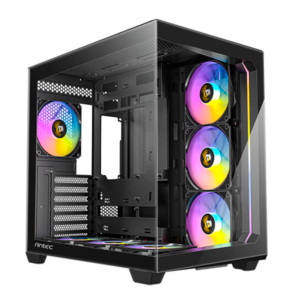 GABINETE ANTEC (C5 ARGB) CONSTELLATION C5 ATX,CRISTAL,S/FUENTE,7*FAN 120MM,1*USB-C,2*USB 3.0,NEGRO