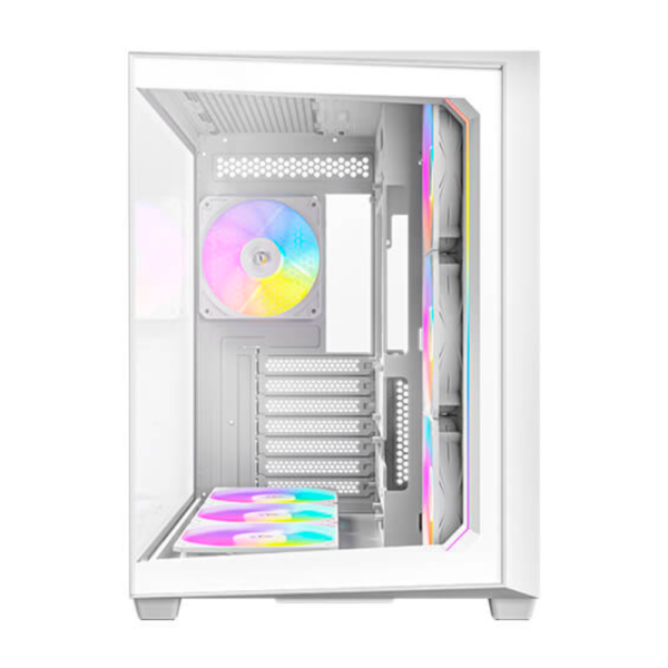 GABINETE ANTEC (C5 ARGB WHITE) CONSTELLATION C5 ATX,CRISTAL,S/FUENTE,7*FAN,1*USB-C,2*USB 3.0,BLANCO - Imagen 3