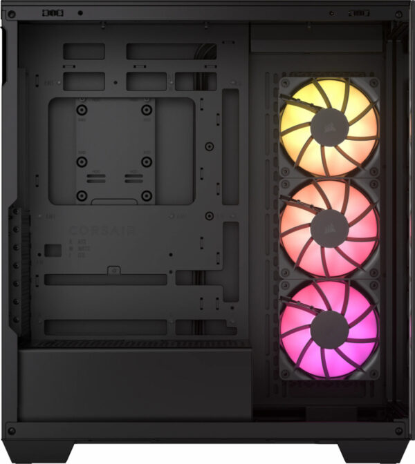 GABINETE CORSAIR (CC-9011278-WW) 3500X ARGB,NEGRO,CRISTAL TEMPLADO,MED-TORRE,SIN FUENTE - Imagen 3