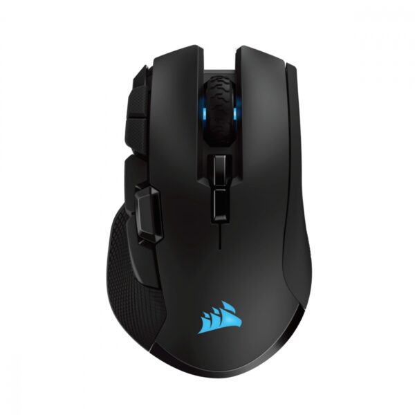 MOUSE OPTICO CORSAIR (CH-9317011-NA) IRONCLAW RGB WIRELESS, RECARGABLE, NEGRO, 18000 DPI